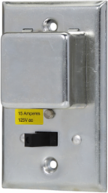 Weatherproof Switch Box Cover Unit 4.5 Inch x 2.75 Inch, 15A, 125V