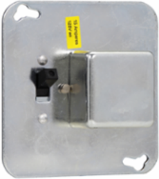 Square Box Cover Unit 15A 125V 2.2 Inch Width 4.11 Inch Height