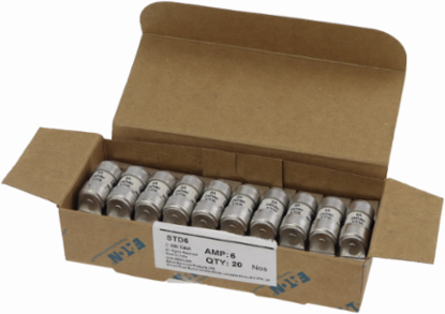 Low Voltage Fuse Link 6 A AC 240 V BS88 12 x 47 mm Class C gL/gG