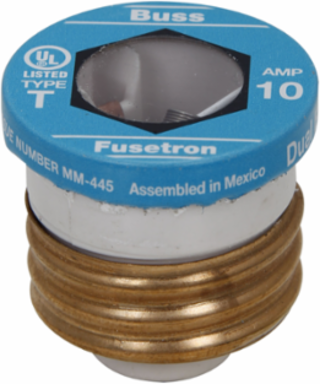 Time Delay Plug Fuse 1-1/4A 125V Heavy-Duty 12.88 Inch Length