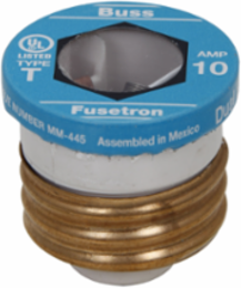 Time Delay Plug Fuse 1-1/4A 125V Heavy-Duty 12.88 Inch Length