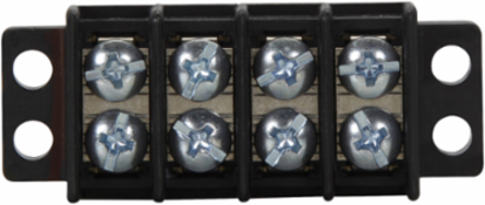Double Row Terminal Block 300V 30A 6-Pole .75 Inch x 2.75 Inch
