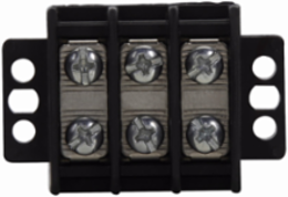 Panel Mount Terminal Block Connector, 6 Pole, 30A, Breakdown Voltage 4800V