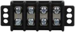 Double Row Terminal Block, 10.2 Inch Length, 30A Amperage, 600V Voltage