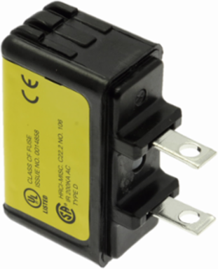 Time-Delay Fuse, 10A, 600 Vac/300 Vdc, 300 kAIC, Finger Safe, Glass Filled PES