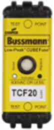 Time-Delay Fuse, 20A, 600 Vac/300 Vdc, Glass Filled PES, 1.88 Inch Length