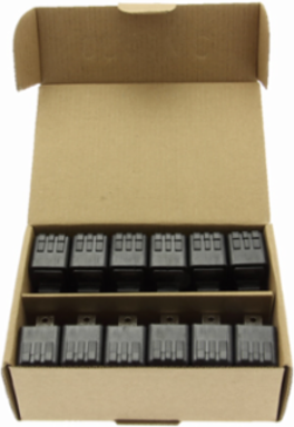 Time-Delay Fuse, 60A, 600 Vac/300 Vdc, Finger Safe, Glass Filled PES