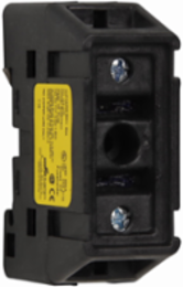 Modular Fuse Holder 600 Vac, 300 Vdc, 30A, Finger Safe, 1 IN Width, 2.5 IN Depth