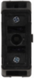 Modular Fuse Holder, 600 Vac/Vdc, 60A, 2.6 Inch Length, Glass Filled PBT