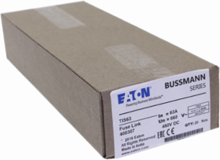 Low Voltage Fuse 660V AC/DC, 63A, 80 kAIC, 22 x 86 mm