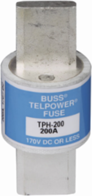 Telecommunication Fuse 170 Vdc, 150A, 100 kAIC, Current-limiting, Non-indicating