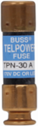 Telecommunication Fuse 170 Vdc, 12A, 100 kAIC, Non-Indicating, 2 Inch Height