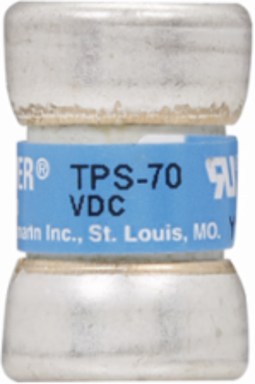 Telecommunication Fuse, 170 Vdc, 6A, 100 kAIC, Non-Indicating, Glass Tube