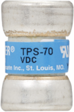 Power Distribution Fuse 70A 170Vdc Current-limiting 0.56 Inch x 0.87 Inch