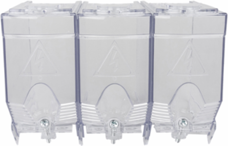 Terminal Shrouds 600-800A, 6.125 Inch Length, 5.875 Inch Height, 7.5 Inch Width