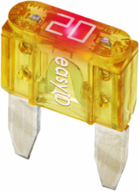 Fast Acting Fuse Holder, 20A, 32 Vdc with Non-Indicating Fuse, Value Pack 10
