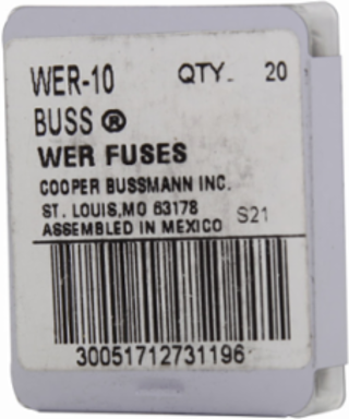 Telecommunication Fuse 32 Vdc 8A Non-Indicating Flat 1.39 Inch x 1.63 Inch x 0.45 Inch