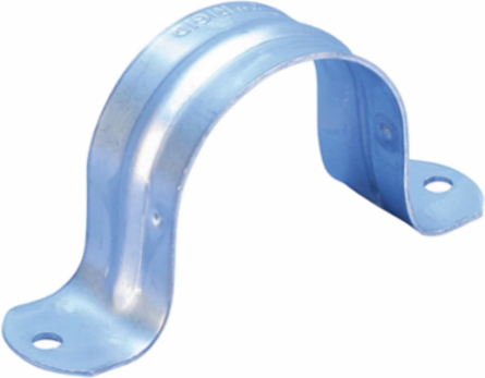 Two Hole Pipe Strap, 1" Pipe, 1.315" OD