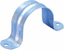 Two Hole Pipe Strap, 2" Pipe, 2.375" OD