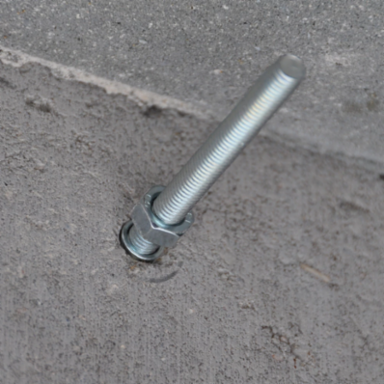 Hex Nut, Steel, EG, 1/2" Rod
