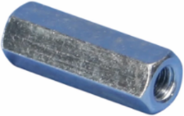 EM-HEX Rod Coupler, 1/4" Rod