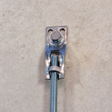 38 Offset Steel Eye Socket Rod Hanger, 3/8" Rod