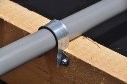 109 Side Mount Strap for CPVC Pipe, 1 1/4" Pipe, 1.66" OD