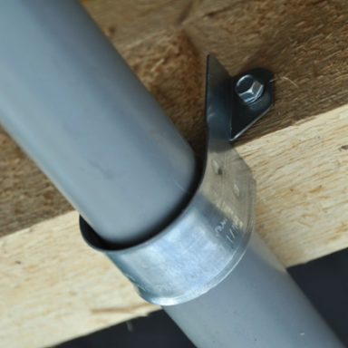 109 Side Mount Strap for CPVC Pipe, 1 1/2" Pipe, 1.9" OD