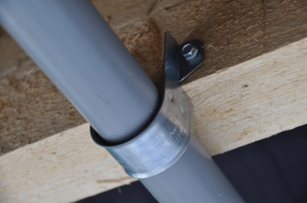 109 Side Mount Strap for CPVC Pipe, 1 1/2" Pipe, 1.9" OD