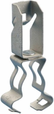 123-M Conduit to Z Purlin Clip, 1/2", 3/4" EMT, 0.709"–1.181" OD, 0.06"–0.1" Flange