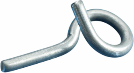 Plain Bridle Ring, 3/4" dia, #8 Wire