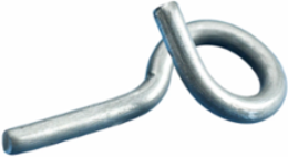Plain Bridle Ring, 1 1/4" dia, #8 Wire