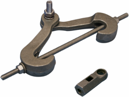 360 Adjustable Center-Load Beam Clamp Kit, 3/4" Rod, 6" Max Pipe