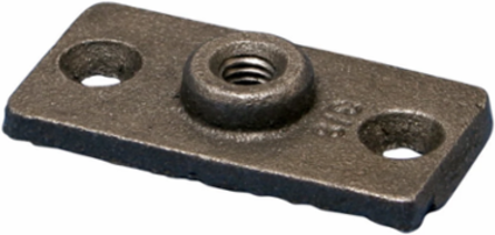365M Malleable Iron Wall or Ceiling Plate, CP, 1/2" Rod