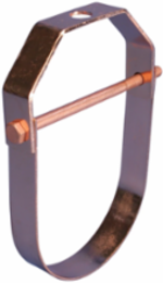 402 Clevis Hanger for Copper Tube, Light Duty, 3" Pipe, 3.125" OD, 1/2" Rod