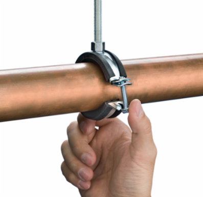 nVent CADDY Superfix 454 Standard Duty, 1.575"–1.693" OD, 1 1/4" Pipe, 1 1/2" Copper Tube