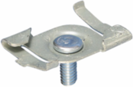 4G16 Twist Clip with Stud, CADDY ARMOUR, 15/16" T-Grid, 1/4" Screw, 0.563" Screw