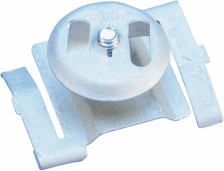 4G24 Twist Clip with Wing Nut, Wide Grid, 5/8" Screw