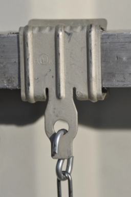 Hammer-On Flange Clip, Side Mount, S301, 5/16"–1/2" Flange