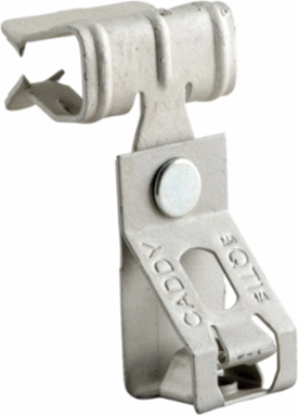 nVent CADDY Rod Lock Spring Steel Rod Hanger to Flange Clip, 1/4" Rod, 5/16"–1/2" Flange