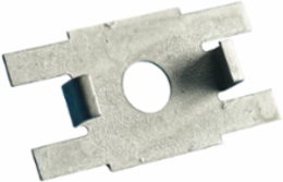 Twist Clip Spacer for Recessed T-Grid, 1/4" Hole
