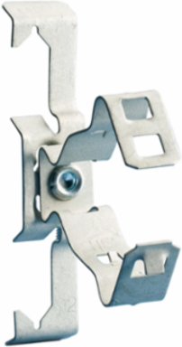 Snap Close Conduit Clip, 1 Inch EMT, 1.18-1.38 Inch OD, 1/4 Inch Rod