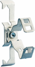 Snap Close Conduit Clip, 1 Inch EMT, 1.18-1.38 Inch OD, 1/4 Inch Rod
