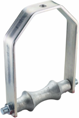 610 One-Rod Roller Hanger, 4" Pipe, 5/8" Rod