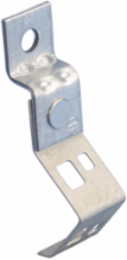 Push Install Rod/Wire Hanger with Offset Bracket, 1/4" Rod, #8 Wire