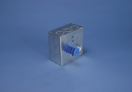 Adjustable Far-Side Box Support, Plastic, 2 1/8" Box Depth