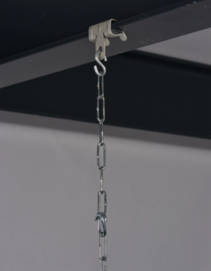 S Hook, Steel, Plain, 0.12" dia
