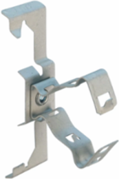 Snap Close Conduit Clip, 1/2 Inch EMT, 0.71"-1.18" OD, Spring Steel