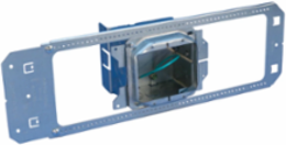 nVent CADDY All-in-One Between-Stud With Removable Mud Ring, Single Box, 2 Gang, w/Ground, 5/8" Drywall, 3 5/8"