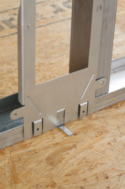 nVent CADDY All-in-One Floor-Mounted With Removable Mud Ring, 1 Gang, w/Ground, 5/8" Drywall, 3 5/8"